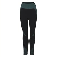 GEMA LEGGINS fitness seamless legíny čierna/zelená