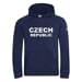 FUN HOODY CZECH MAN pánská mikina s kapucí tm.modrá