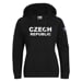 FUN HOODY CZECH LADY dámská mikina s kapucí čierna