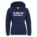 FUN HOODY CZECH LADY dámská mikina s kapucí čierna