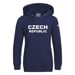  FUN HOODY CZECH JR dětská mikina tm.modrá