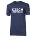 FUN T-SHIRT CZECH JR juniorské bambusové tričko modrá