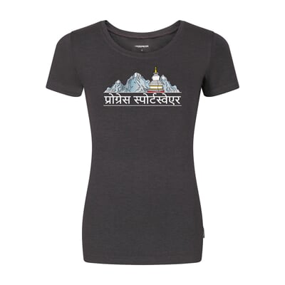AROMA "NEPAL" dámske tričko s kávovou viskózou fuchsie