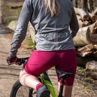 AROSA dámský cyklistický zateplený dres stříbrná