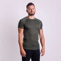 BA NKR pánske funkčné tričko khaki