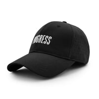 BASEBALL CAP "PROGRESS" kšiltovka černá