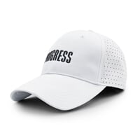 BASEBALL CAP "PROGRESS" kšiltovka bílá