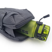 BOTTLE BAG multifunkčná taška na fľašu tm.sivá