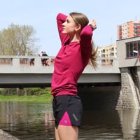 CARRERA SHOTS dámske šortky 2v1 TR8