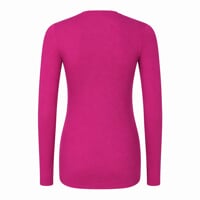 CC TDRZ dámske funkčné tričko s dlhým rukávom fuchsia