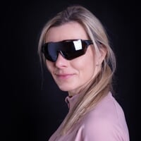CROSS MRR BLK športové slnečné okuliare čierna