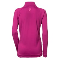 CUBICA ZIP dámská mikina s krátkým zipem fuchsia