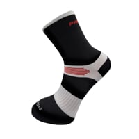 CYCLING HIGH SOX cyklo ponožky čierna/biela