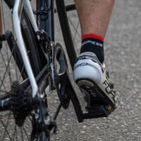 CYCLING SOX cyklistické ponožky čierna/červená