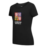 CZECH T-SHIRT LADY dámske bambusové tričko čierna