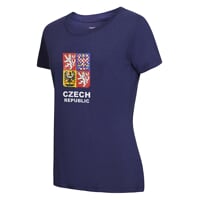 CZECH T-SHIRT LADY dámske bambusové tričko modrá