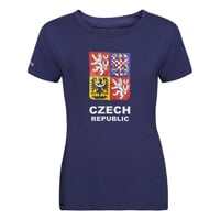 CZECH T-SHIRT LADY dámske bambusové tričko modrá