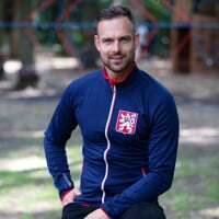 EDVARD pánská funkční sportovní retromikina tm.modrá