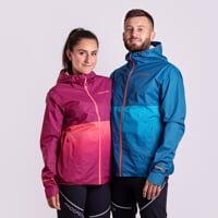 ELITE LADY multifunkčná bunda bordó/ružová