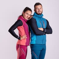 FANTOMA VEST dámska hybridná vesta bordó