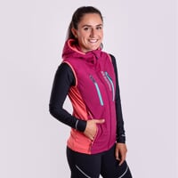 FANTOMA VEST dámska hybridná vesta bordó