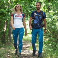 GENIA dámske outdoorové nohavice petrol
