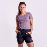 GENIA SHORTS dámske outdoorové šortky čierna