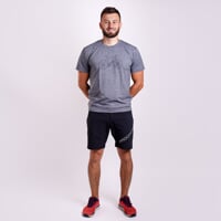 GENIUS SHORTS pánske outdoorové šortky čierna