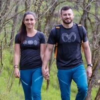 HRUTUR "RAM" pánske merino tričko sivý melír