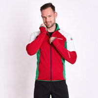 HUNGARY pánská sportovní mikina v národních barvách červená/bílá/zelená