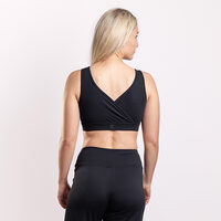 LAMIA BRA women's sports bra čierna
