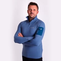 LOGAN pánská mikina s krátkým zipem TR22