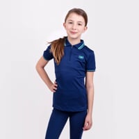 LUKANA GIRL dievčenská jazdecká polokošeľa EQ2
