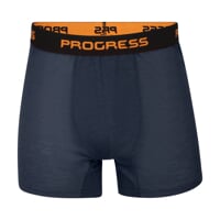 MA SKN 125 pánske merino boxerky čierno-modrá