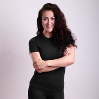 MS NKRZ dámske funkčné tričko čierna