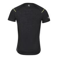 MW NKR pánské merino triko s krátkým rukávem černý melír