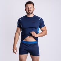 MW SKN 170 pánské merino boxerky tm.modrá