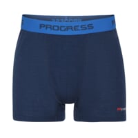 MW SKN 170 pánské merino boxerky čierný melír