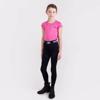 Jazdecké legíny GAMMA KID SŠ Velká Chuchle čierna