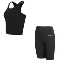 Set ZORA TANK TOP + SHORTS čierna