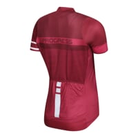 SOLARIA dámský cyklistický dres vínová