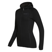 TISPA HOODY MERINO dámska športová mikina čierna
