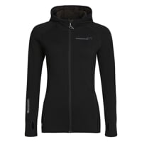 TISPA HOODY MERINO dámska športová mikina čierna