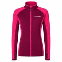 TS TISPA dámska funkčná mikina fuchsia/švestka
