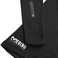 TISPA ZIP MERINO dámská funkční sportovní mikina čierna