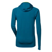TOREZ HOODY MERINO pánská funkční sportovní mikina s kapucí petrol
