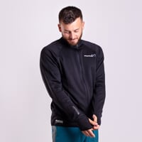 TOREZ MERINO pánská funkční sportovní mikina černá
