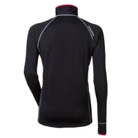 TOREZ ZIP pánská funkční sportovní mikina černá/červená