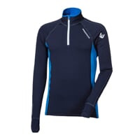 TOREZ ZIP pánská funkční sportovní mikina tm.modrá/sv.modrá