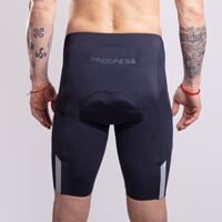 TORQMAN SHORTS pánské cysklistické kraťasy černá